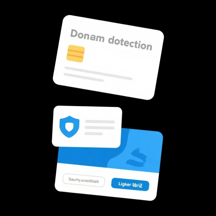 验证网址与安全识别示意图